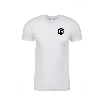 Men's T-shirt - Black Centered Text Back Thumbnail