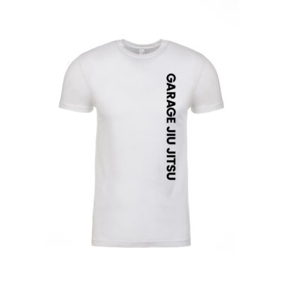 Men's T-shirt - Black Vertical Text Thumbnail