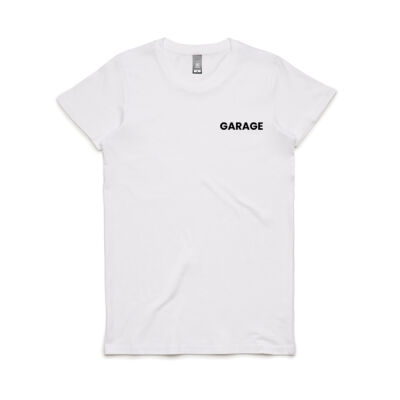 Women's T-shirt - Black Text Circle Thumbnail